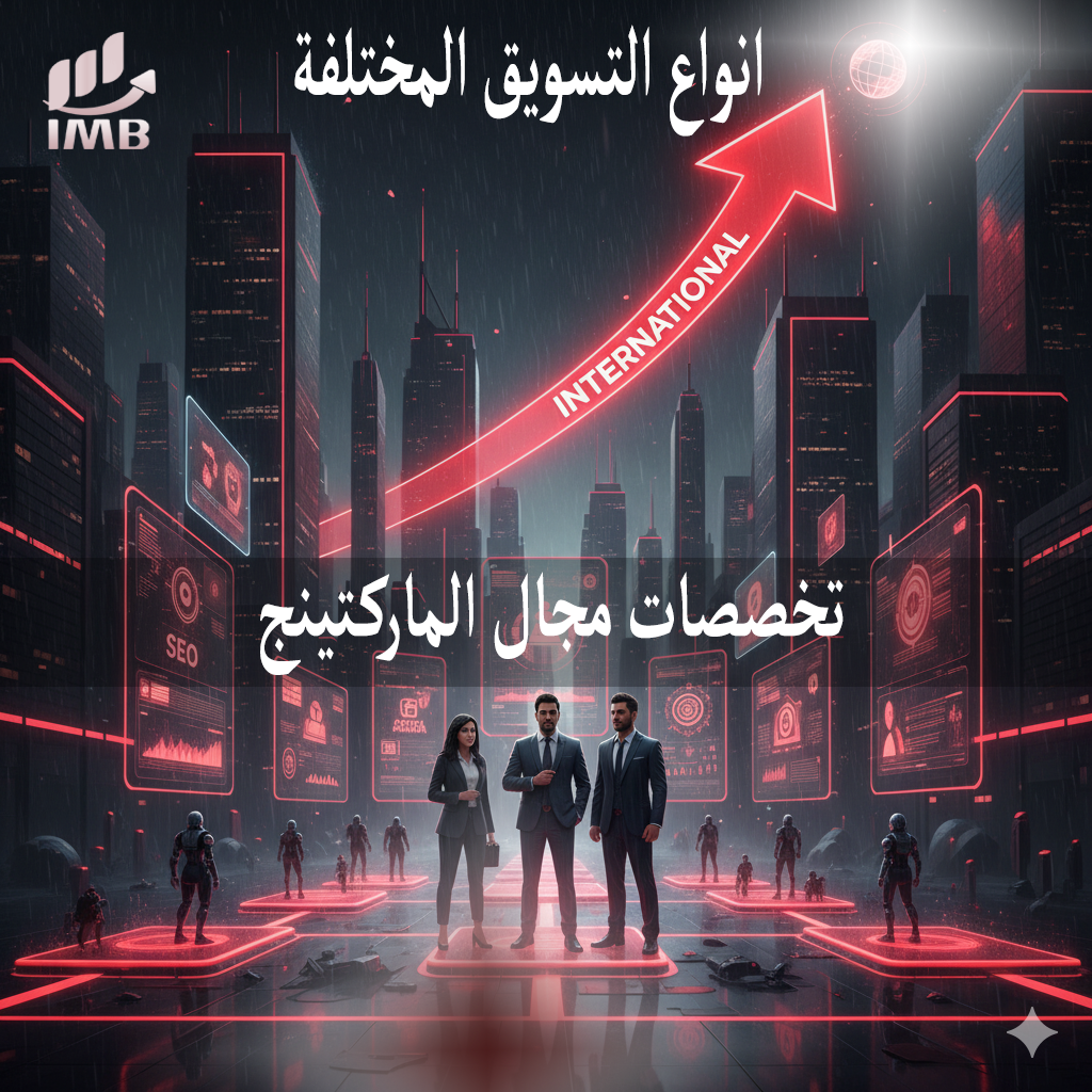 انواع التسويق المختلفة التخصصات مجال الماركتينج