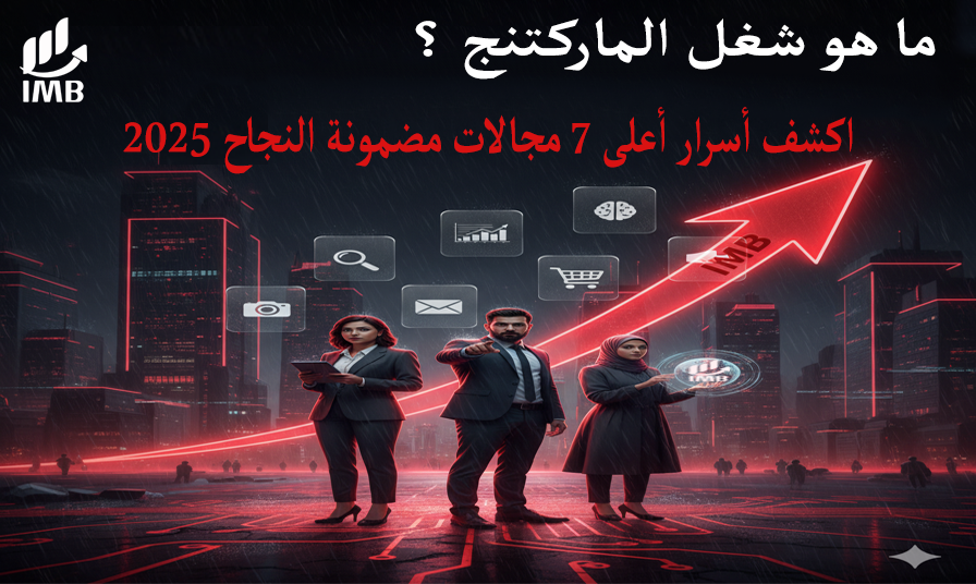 ما هو شغل الماركتينج؟ اكشف أسرار أعلى 7 مجالات مضمونة النجاح 2025