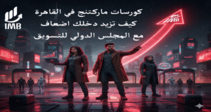 كورسات ماركتنج في القاهرة كيف تزيد راتبك 150% مع المجلس الدولي للتسويق