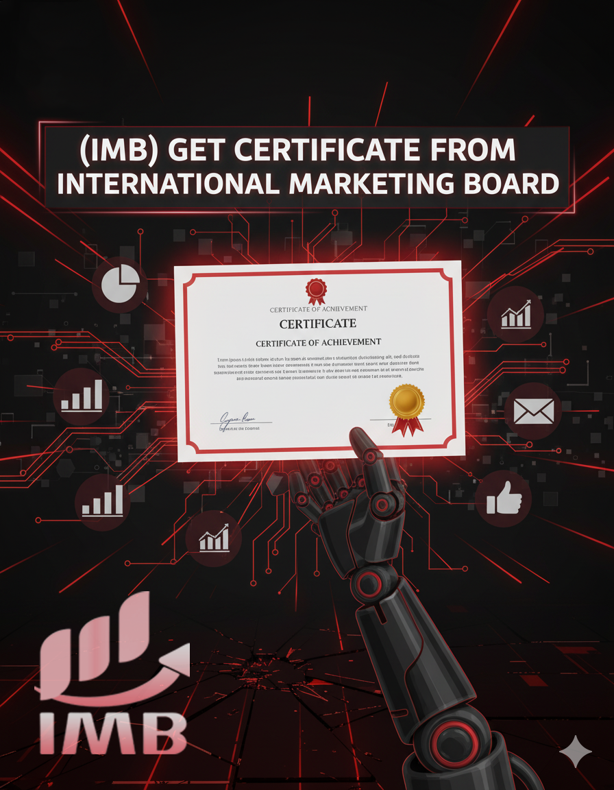 (IMB) Get certified by the International Marketing Board